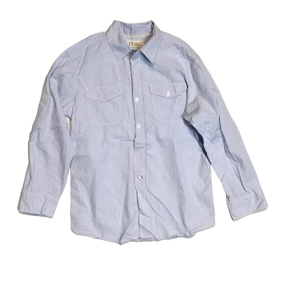 PD&C Boys Button Down Shirt - Picture 2 of 4